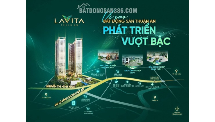 CĂN HỘ LAVITA HƯNG THỊNH CAO CẤP CHUẨN 5 SAO THEO PHOG CÁCH CHÂU ÂU